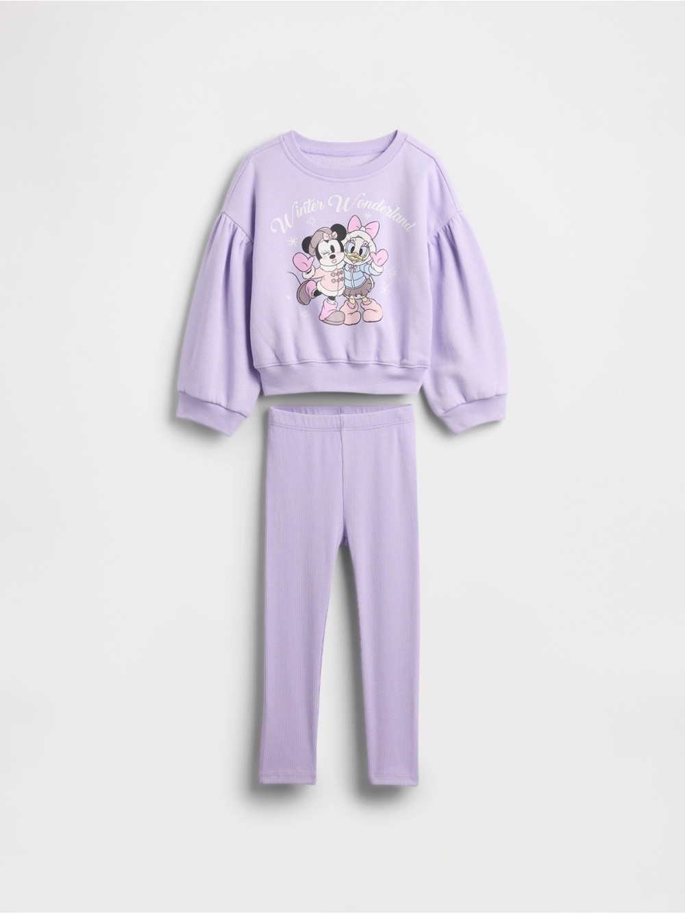Baby GAP Disney Minnie Mouse & Daisy Duck Sweatshirt Set 18-24 Months